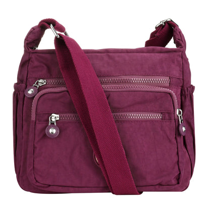 Beaira 2025 Women Handbags Casual Crossbody Shoulder Bag Women's Nylon Waterproof Messenger Bags For Ladies Diagonal Bag Travel Purses