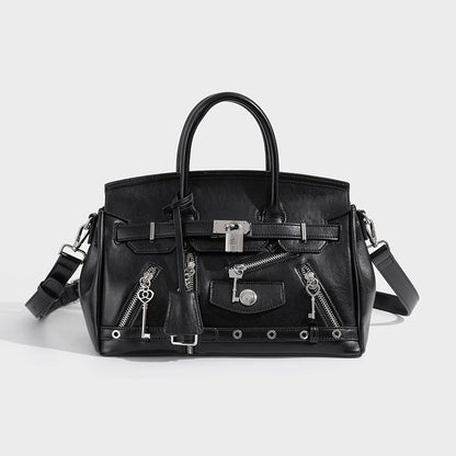 Beaira Cross-border niche handbag bag women's bag new design large-capacity platinum Kelly bag shoulder crossbody bag