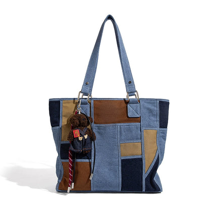 Beaira Foreign trade plaid lightweight and versatile tote bag new street trend shoulder bag cross-border large capacity crossbody bag