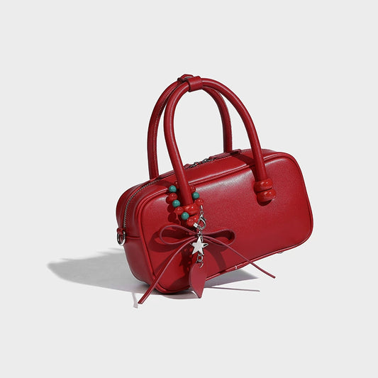 Beaira Heartbeat melody high-end handbag women's new red bridal bag fashionable single shoulder crossbody pillow bag