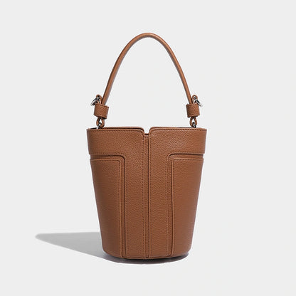 Beaira High quality new bucket bag with contrasting color design for commuting large capacity single shoulder crossbody bag fashionable bucket bag