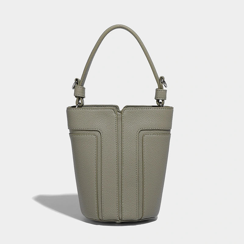 Beaira High quality new bucket bag with contrasting color design for commuting large capacity single shoulder crossbody bag fashionable bucket bag