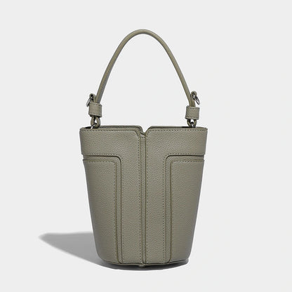 Beaira High quality new bucket bag with contrasting color design for commuting large capacity single shoulder crossbody bag fashionable bucket bag