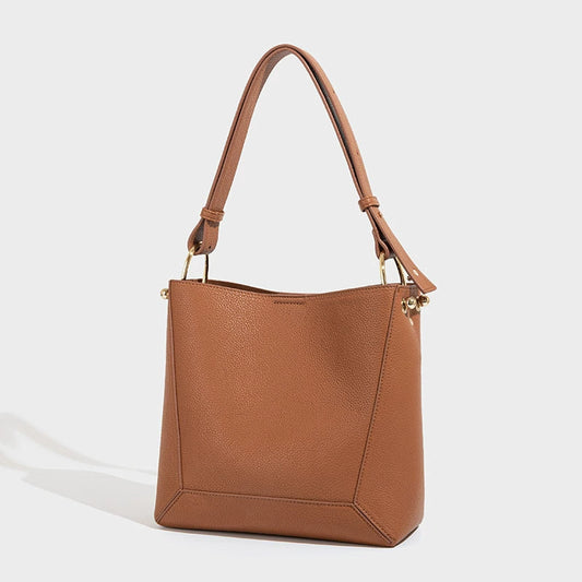 Beaira Large-capacity bucket bag women's new high-end one-shoulder crossbody bag large bag casual simple French women's bag