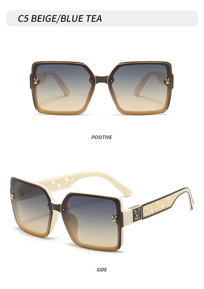Beaira New Classic Fashion Sunglasses Women Luxury Glamour Men Brand Glasses Square Stylish Unisex UV400 Shades