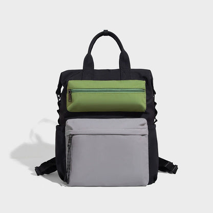 Beaira New fashion trend contrasting color backpack with multiple pockets lightweight outdoor fashion travel backpack for men and women