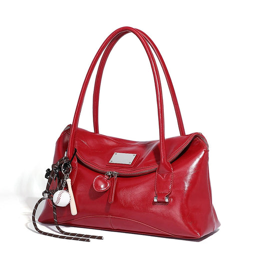 Beaira New handbag for women light luxury simple fashion casual portable tote bag versatile retro commuting single shoulder underarm