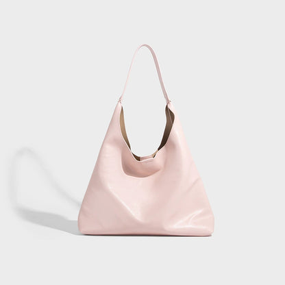 Beaira Simple fashion handbag bag women's new foreign style versatile solid color shoulder bag high-end large-capacity tote bag