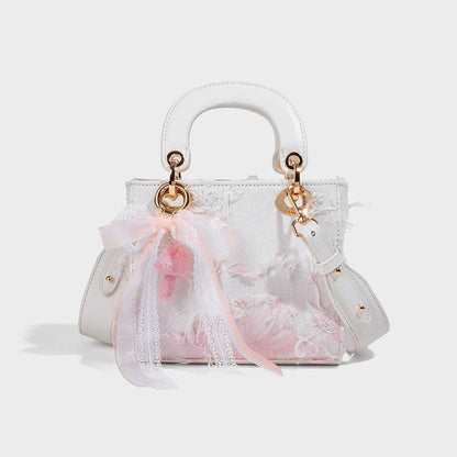 Beaira Small niche design light luxury high-end gradient pink Daifei bag women's new European and American fashion single shoulder crossbody bag