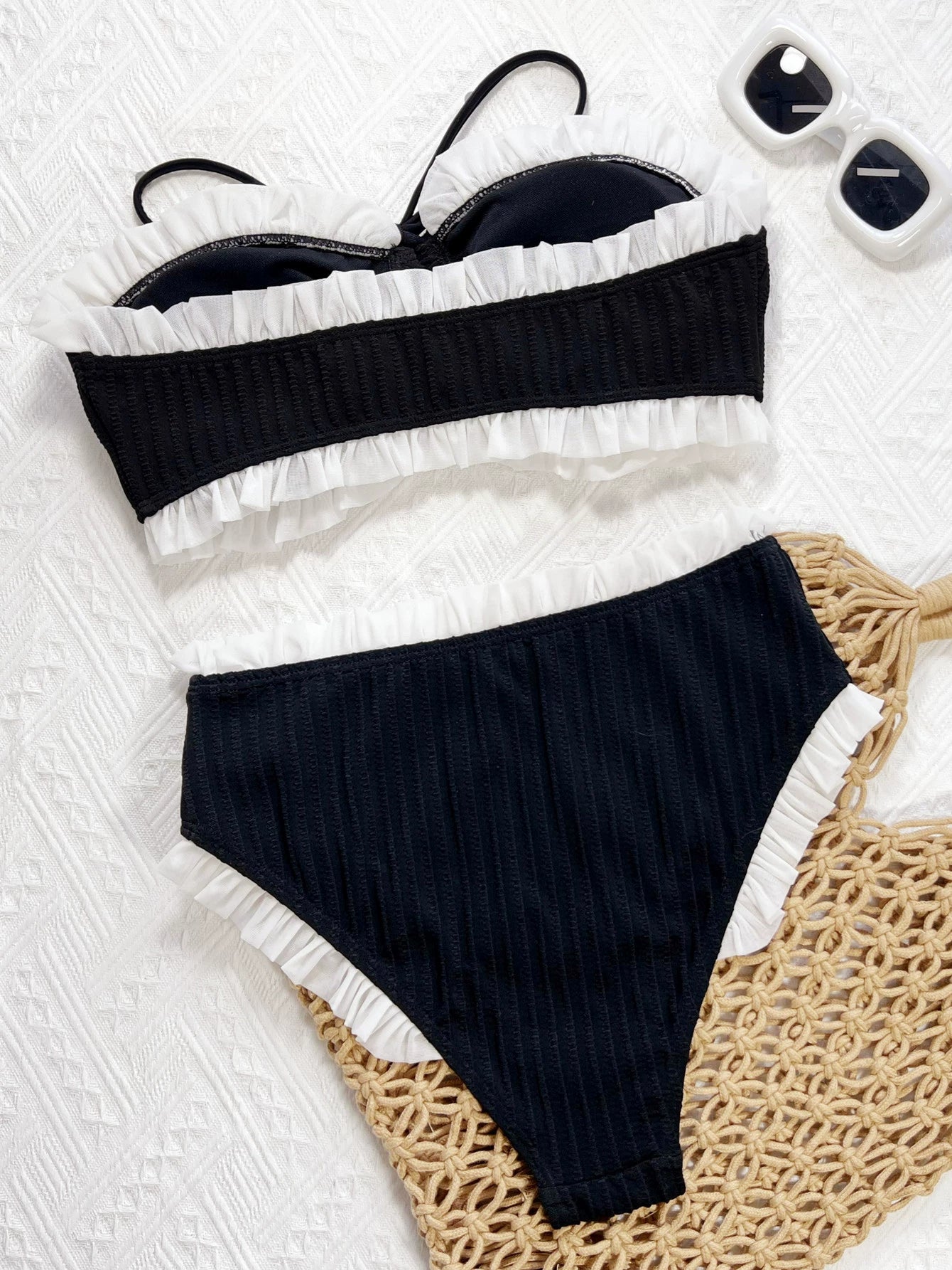 Beaira Swimsuit European and American women's split swimsuit strapless sexy bikini