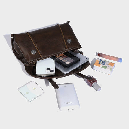 Beaira Winter American retro style handbag niche fashion single shoulder bag new commuting versatile backpack