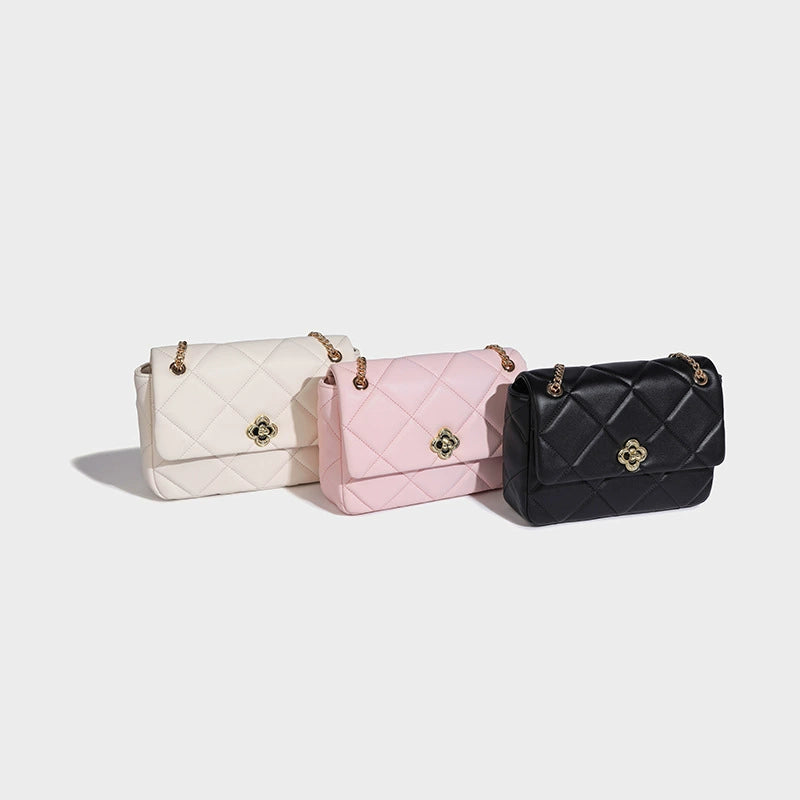 Beaira diamond grid chain bag new high-end fashion small square bag commuting shoulder crossbody bag for women