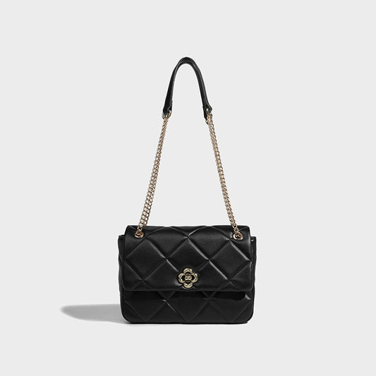 Beaira diamond grid chain bag new high-end fashion small square bag commuting shoulder crossbody bag for women