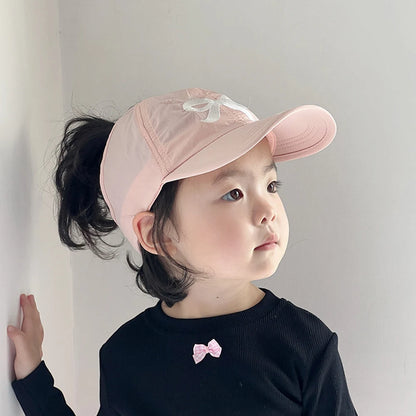 Beaira Fashion High Ponytail Kids Boy Girl Sun Hats Quick Drying Baseball Caps Adjustable Travel Caps Children Peaked Hats With Hole