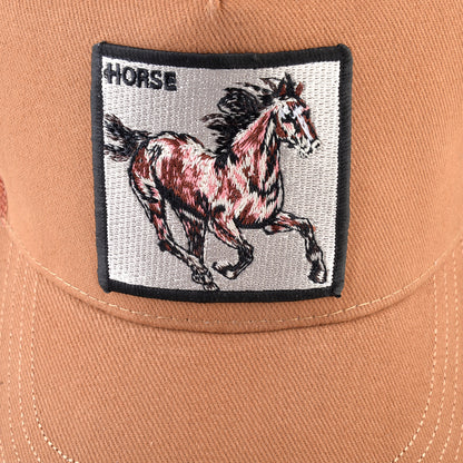 Beaira New Fashion Baseball Caps Men Women Snapback Mesh Baseball hats With Horse Embroidery Patch Trucker Casquette Summer Visor Caps