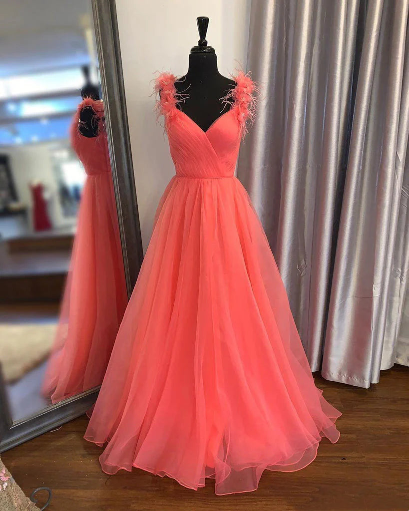 Off The Shoulder Tulle Prom Dresses Lace Up With Split