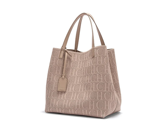 Beaira New Solid Color Outer Exquisite Fly Weaving Handmade Woven Large Capacity Shoulder Bag Ladies Handbag Fashion Classic
