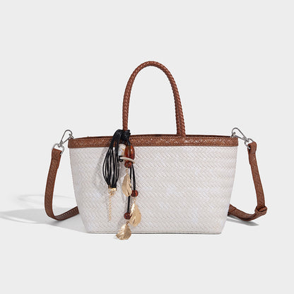 Beaira Advanced Handheld Woven Bag for Women's New Trendy Fashion Versatile Work Commuter Single Shoulder Crossbody Bag