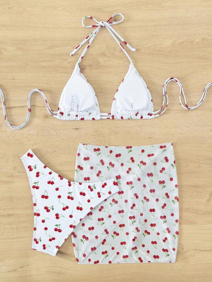 Beaira New European and American sexy bikini bikini three piece swimsuit set for women cross-border in stock