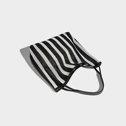 Beaira Summer woven bag women's new vacation lazy style tote bag large capacity single shoulder armpit bag bucket bag