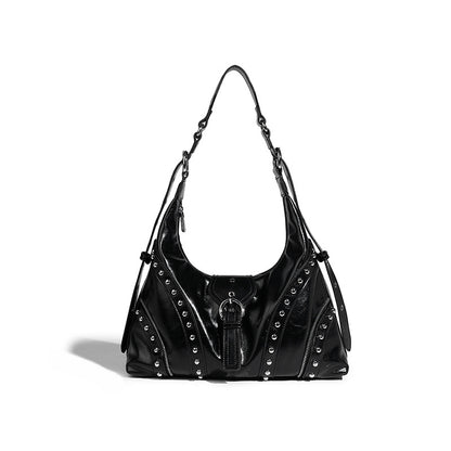 Beaira Fashionable retro design spicy girl armpit bag women's summer new item large capacity Liuding tote crossbody bag