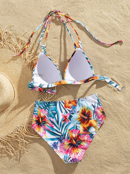 Beaira Hot selling swimwear women's wholesale Instagram style foreign trade bikini split swimsuit hot spring Europe and America