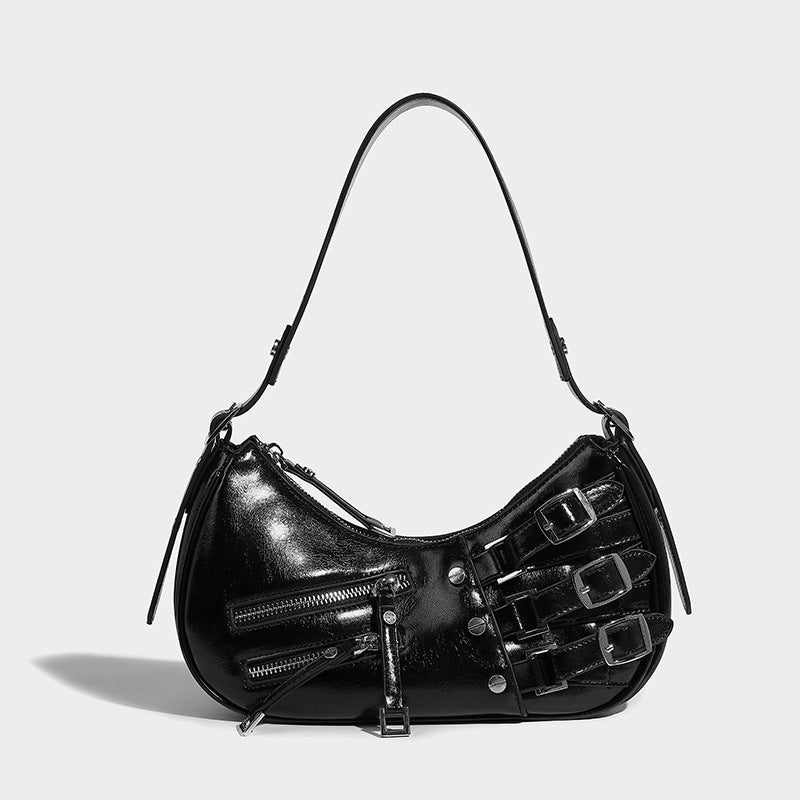 Beaira Small Cross border Retro Cowboy Spicy Girl Colorful New Bag Women's Fashion Versatile Underarm Single Shoulder Handbag
