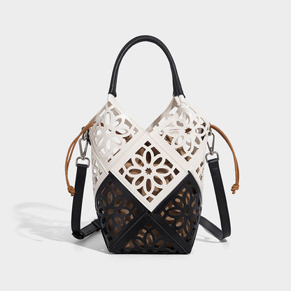 Beaira Cross border luxury handbag handmade hollowed out shoulder bag new niche drawstring versatile fashion crossbody bag