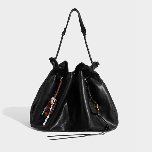 Beaira Celebrity style Nana tote bag women's large capacity garbage bag commuting and wandering bag relaxed one shoulder crossbody bag