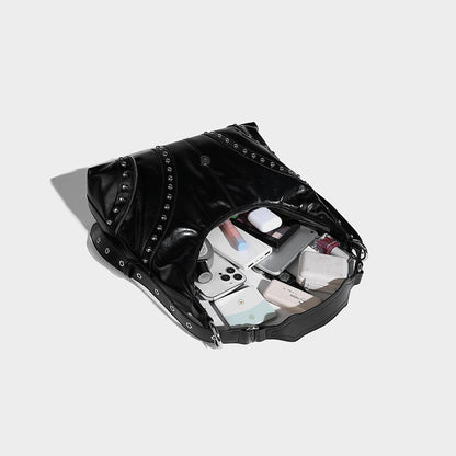 Beaira Fashionable retro design spicy girl armpit bag women's summer new item large capacity Liuding tote crossbody bag