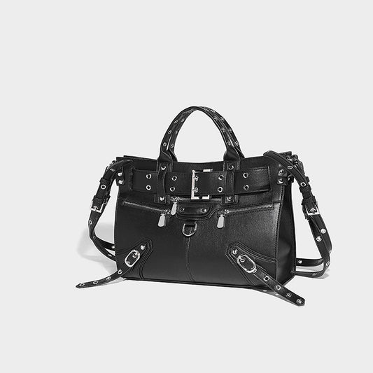 Beaira Heavy Industry LiuTalk Motorcycle Bag Women's Winter New Style Trendy High end Niche Design Large Capacity Tote Crossbody Bag Trendy
