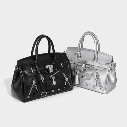 Beaira Cross border niche handbag women's bag new design sense large capacity platinum Kelly bag single shoulder crossbody bag