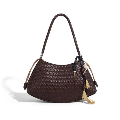 Beaira Original Lazy Style Woven Bag New Underarm Bag for Women Summer New Commuter Versatile Single Shoulder Handbag