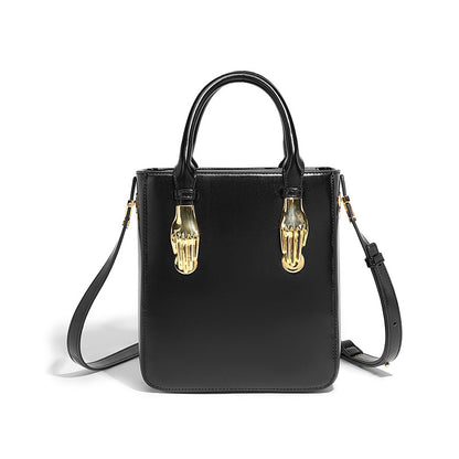 Beaira Black box bag for autumn and winter new high-end style niche designer high-quality handheld crossbody small square bag women's trend