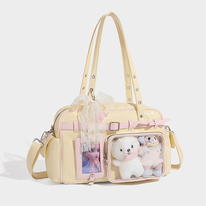 Beaira New large capacity sweet and cool daily baby bag Japanese girl pain bag student class commuting crossbody bag trend