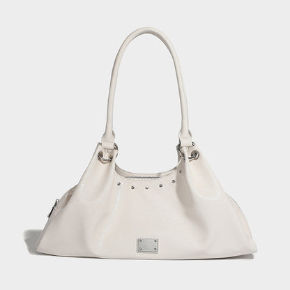 Beaira Small niche design fashionable retro single shoulder armpit bag large capacity tote bag lazy style high-end new women's bag