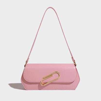 Beaira Paper clip armpit bag women's new versatile retro niche design French stick high-end commuting shoulder bag