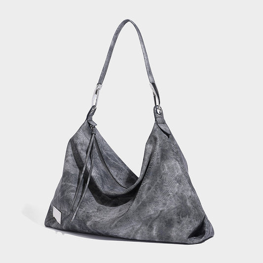 Beaira Niche retro gradient tie dye design single shoulder underarm bag large capacity tote bag casual high aesthetic handbag