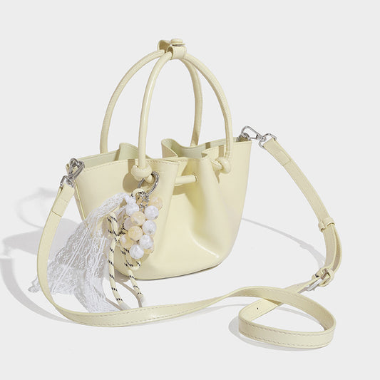 Beaira Outsourced niche hand-held bucket bag women's new simple and versatile shoulder bag casual commuting crossbody bag