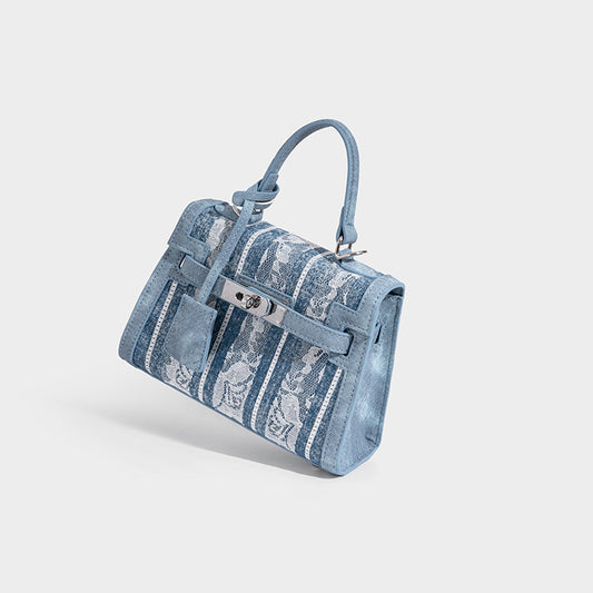 Beaira Fashionable and high-end niche handbag women's new shoulder bag popular high-end crossbody Kelly bag