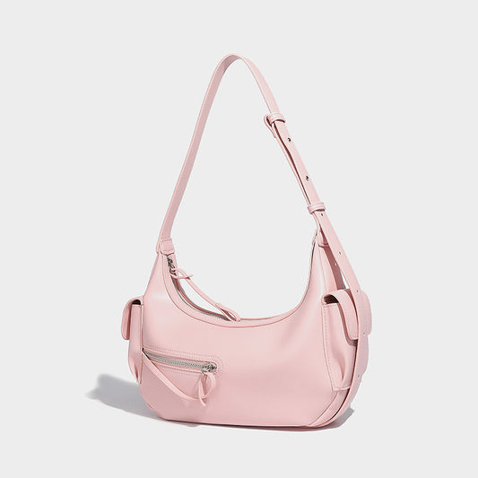 Beaira Spring and summer new niche design fashionable armpit bag trendy shoulder bag high-quality hand-held crescent shaped women's bag