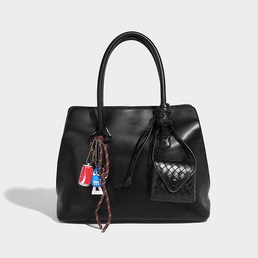 Beaira Autumn new niche simple large capacity lazy style tote bag fashionable and casual commuting shoulder crossbody bag