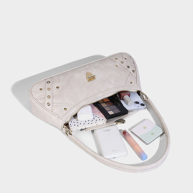 Beaira Texture niche armpit bag women's spring new trendy and fashionable French stick bag versatile single shoulder crossbody bag
