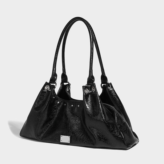 Beaira Small niche design fashionable retro single shoulder armpit bag large capacity tote bag lazy style high-end new women's bag