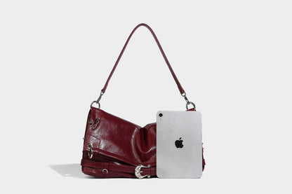 Beaira Millennium Hot Girl Fashion Versatile Trendy Underarm Bag Large Capacity Multi Circular Folding Design Single Shoulder Tote Bag