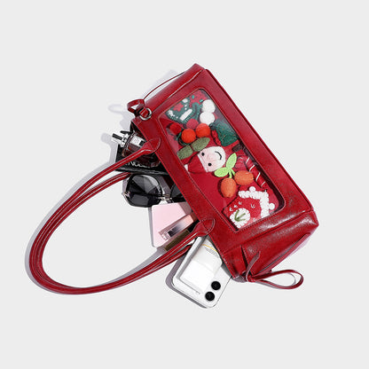 Beaira Butterfly knot niche design casual pain bag cute and versatile baguette bag single shoulder armpit bag large capacity handbag