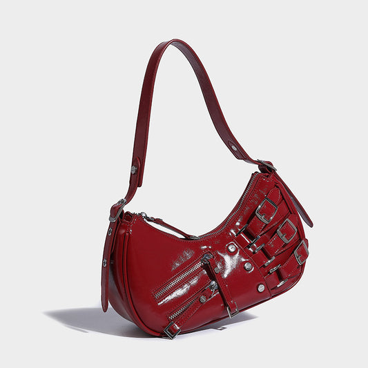 Beaira Small Cross border Retro Cowboy Spicy Girl Colorful New Bag Women's Fashion Versatile Underarm Single Shoulder Handbag