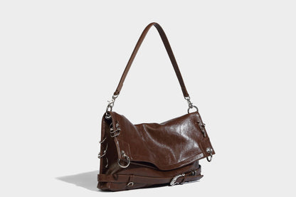 Beaira Millennium Hot Girl Fashion Versatile Trendy Underarm Bag Large Capacity Multi Circular Folding Design Single Shoulder Tote Bag