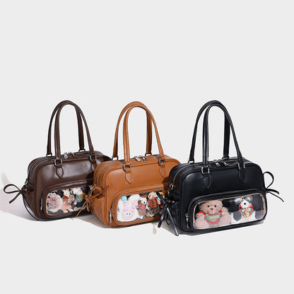 Beaira Winter new niche handbag Japanese cute large capacity single shoulder underarm bag commuting versatile backpack