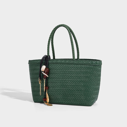 Beaira Advanced Handheld Woven Bag for Women's New Trendy Fashion Versatile Work Commuter Single Shoulder Crossbody Bag